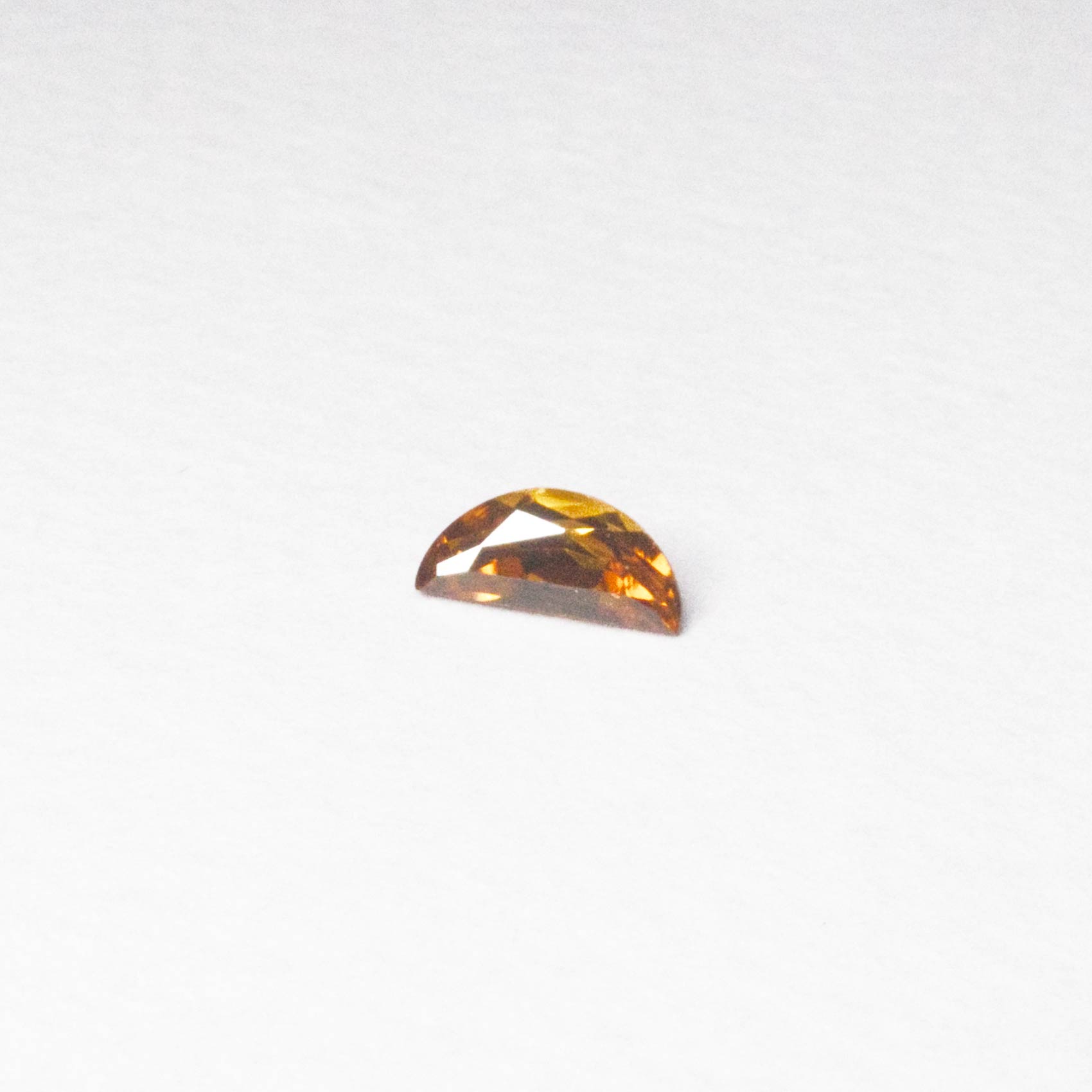 Bague de fiançailles grenoble, pierre orange
